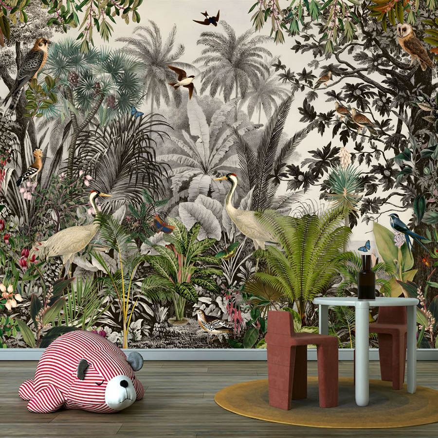 20+개의 붙였다 떼었다 할 수 있는 식물 정글 나무  - Home Textiles Photos 리뷰 및 가격