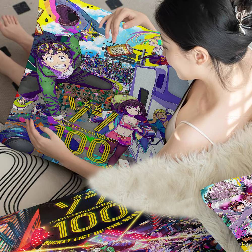 Anime Z-Zom 100 버킷리스트 오브 더 데드  - Home Textiles List 리뷰 및 가격